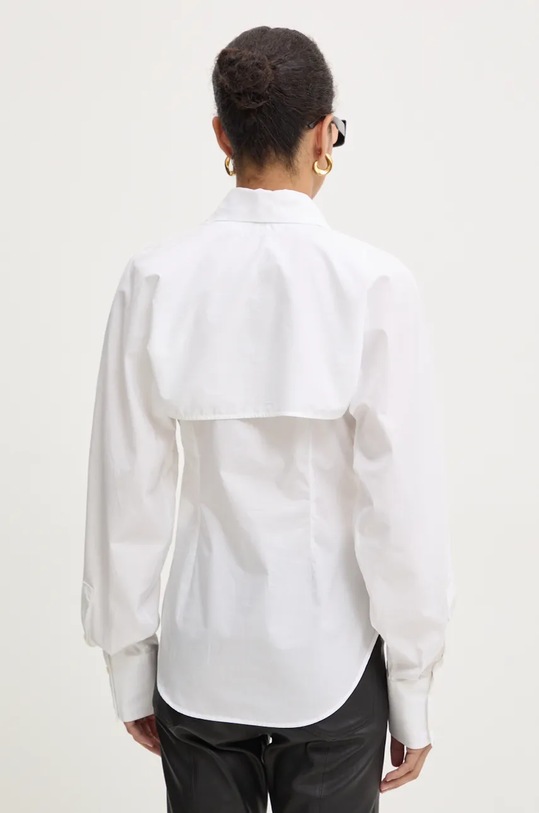 MSGM camasa din bumbac alb 3742MDE03.247816