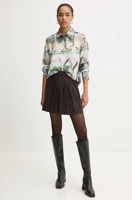 Сорочка MSGM x Jan De Vliegher 3742MDE16.247859 барвистий AW24