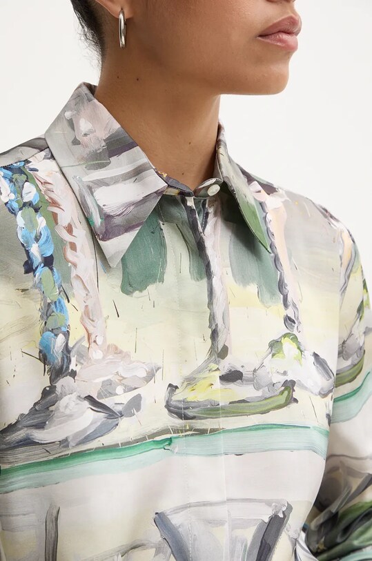 Сорочка MSGM x Jan De Vliegher 3742MDE16.247859 барвистий