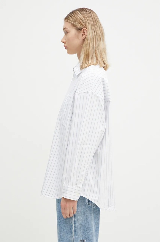 Бавовняна сорочка Carhartt WIP Longsleeve Dowlen Shirt I033839.2FYXX білий AW24