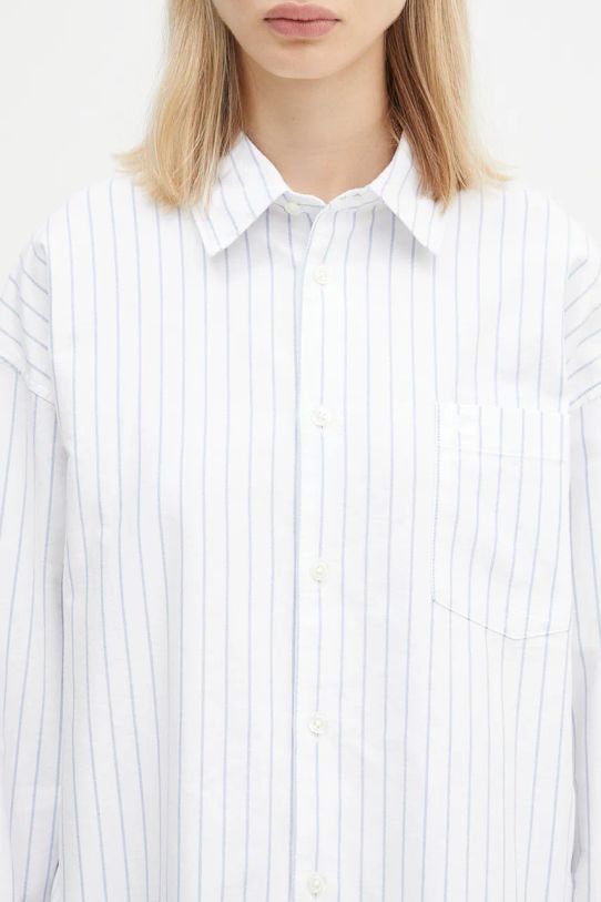 Бавовняна сорочка Carhartt WIP Longsleeve Dowlen Shirt білий I033839.2FYXX