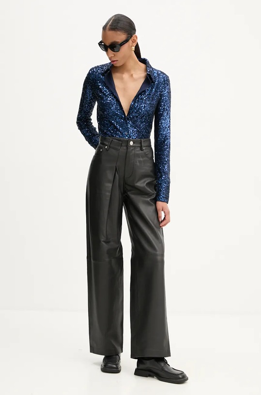 ZADIG&VOLTAIRE camasa WWSH00594 bleumarin AW24