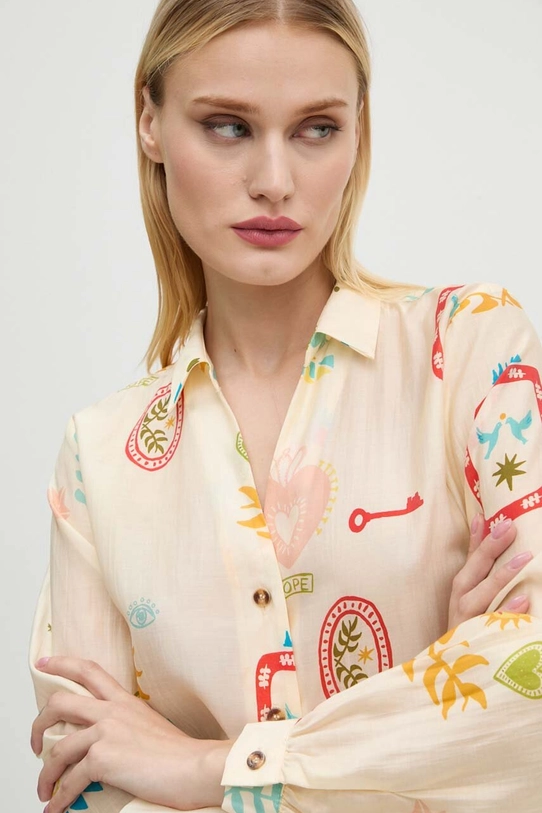 Сорочка Never Fully Dressed Sundazed Summer Miley Shirt бежевий NFDTO1542