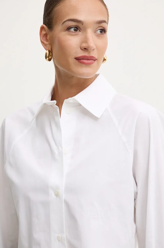 Patou camasa din bumbac alb BL0330017
