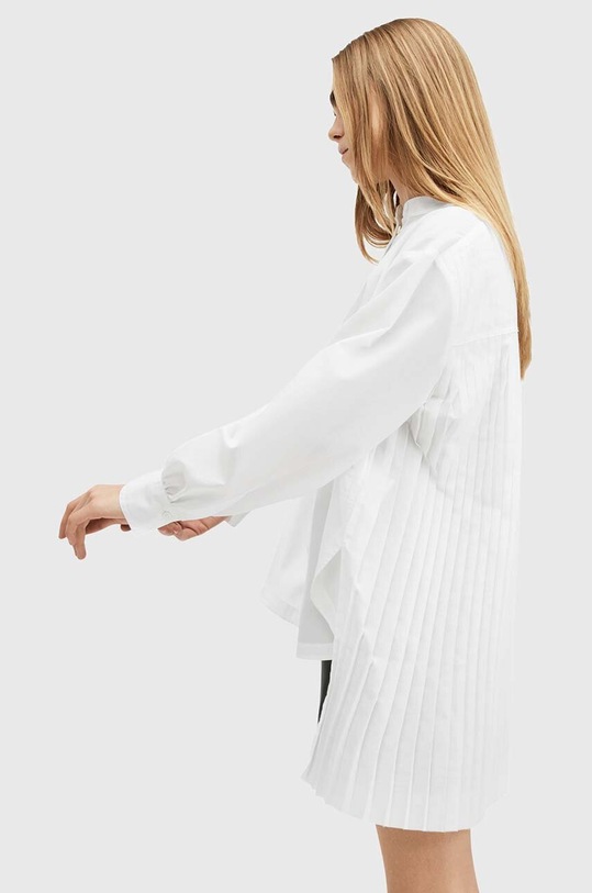 AllSaints camasa PERCY SHIRT alb W004PB