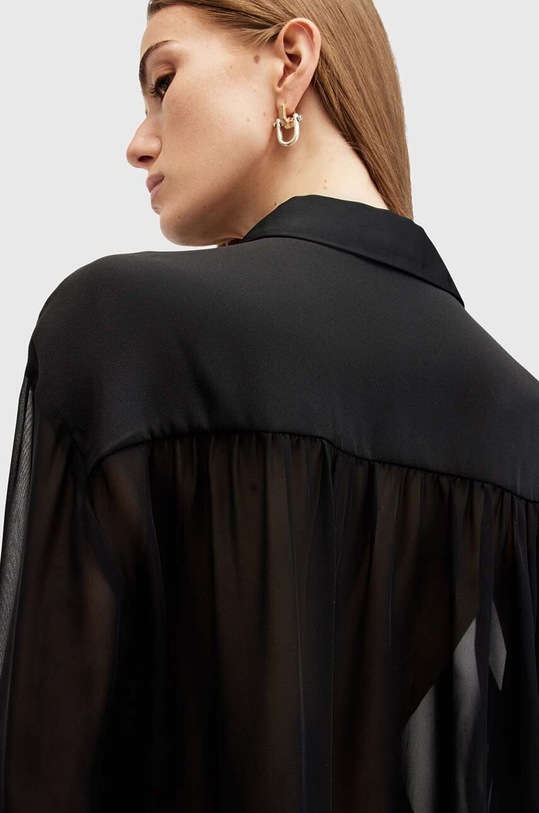 Îmbrăcăminte AllSaints camasa JODY W027PB negru