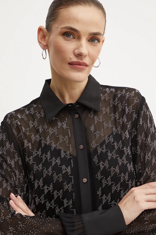 Karl Lagerfeld koszula czarny 246W1607