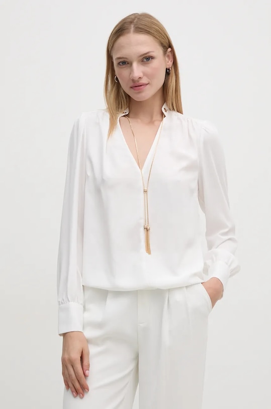 Gaudi bluza uni alb 421FD45017