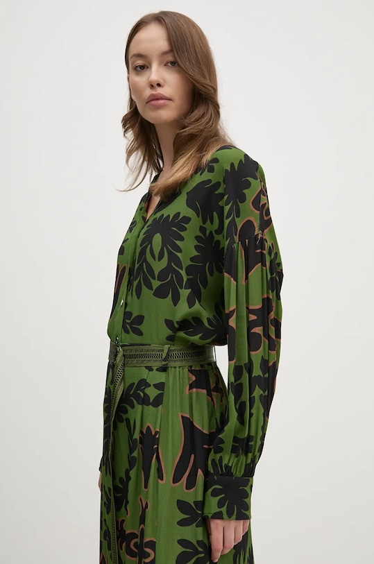 Сорочка La Petite Française PFCHERCHEUSE візерунок зелений PFCHERCHEUSE