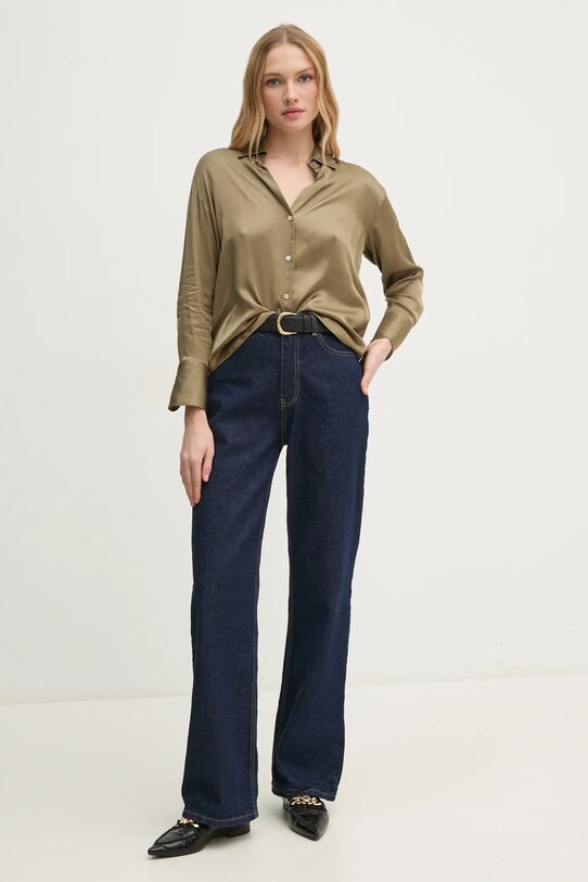 Сорочка Pedro del Hierro 6638204 зелений AW24