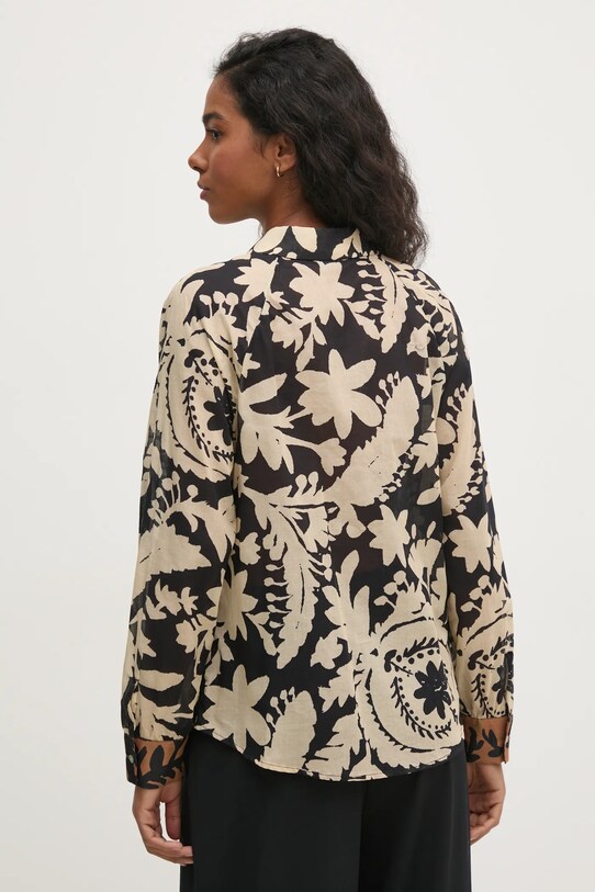 Odzież Pedro del Hierro koszula bawełniana 6638201 beżowy