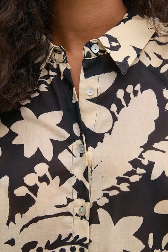 Pedro del Hierro koszula bawełniana 6638201 beżowy