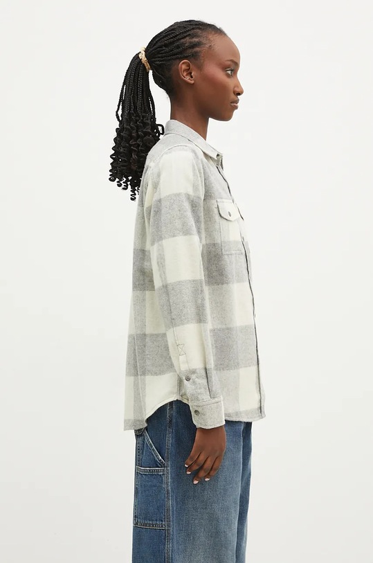 Fjallraven wool shirt gray F90835.021.113