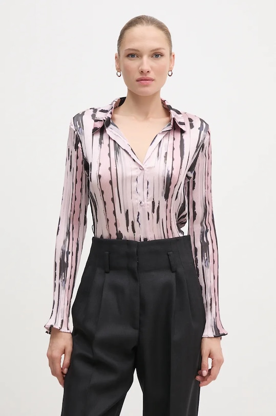 Sandro Ferrone camasa lung roz SFS32YBEMARTORA