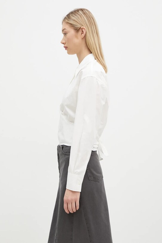 Our Legacy camicia in cotone Nannas Shirt W4242NW bianco AW24