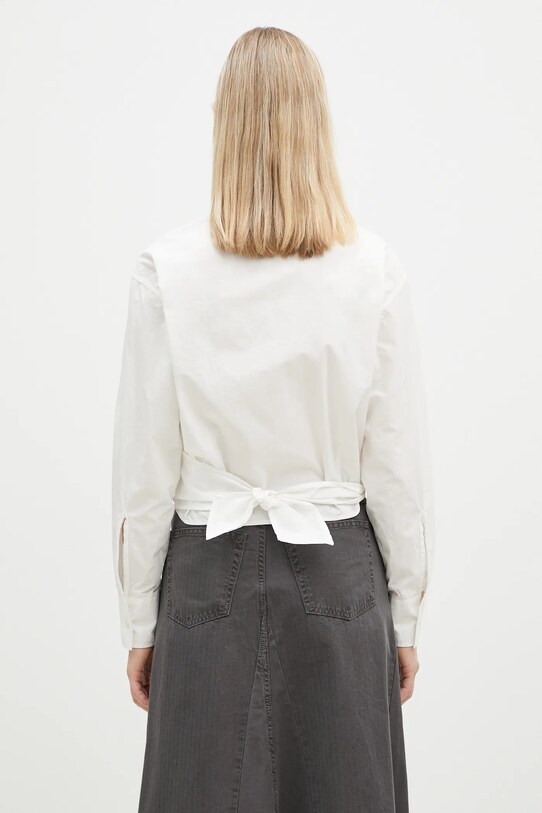 Abbigliamento Our Legacy camicia in cotone Nannas Shirt W4242NW bianco