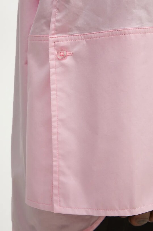 Bavlněná košile Rotate Oversized 1127141011 růžová