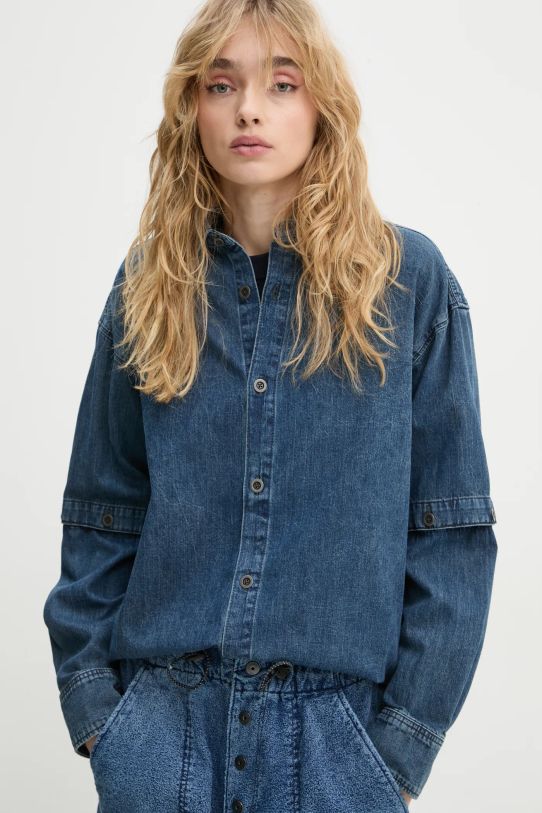 G-Star Raw koszula niebieski D25358.D252