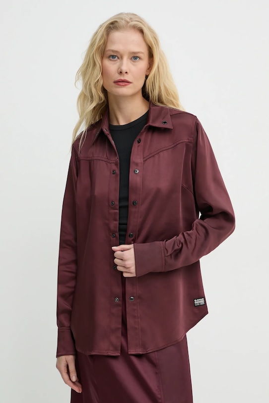 G-Star camicia semplice rosso D25265.D414