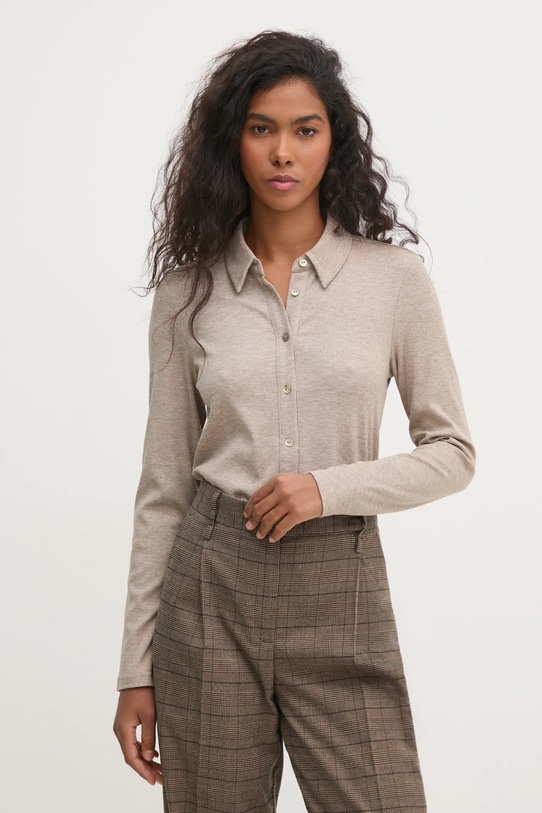 Сорочка Pedro del Hierro casual бежевий 8628738