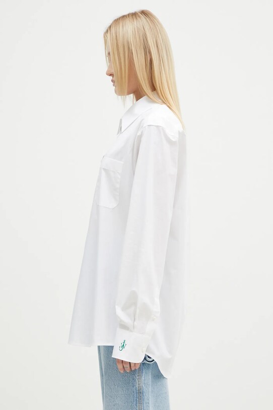 JW Anderson cotton shirt Classic Shirt SH0334.PG1090.001 white AW24