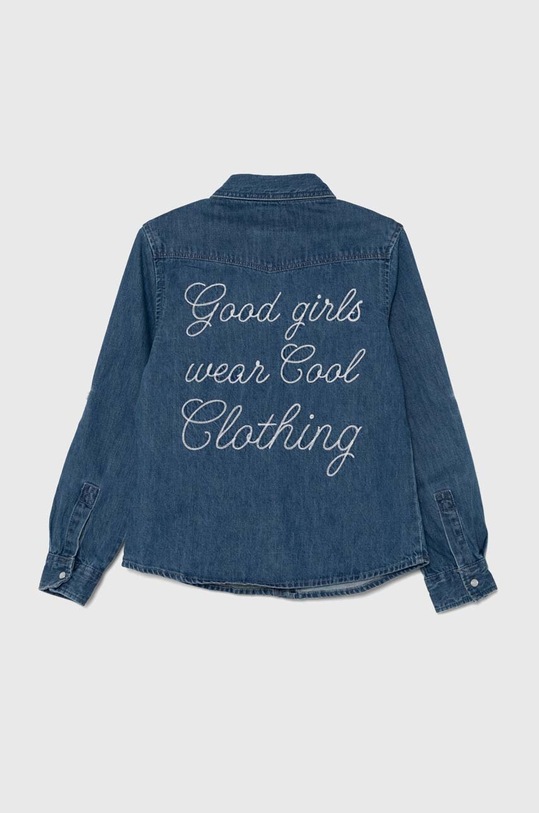 Παιδικό τζιν πουκάμισο Guess J4YH00.D4EU0.9BYH μπλε AW24