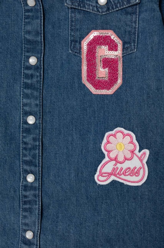 Девочка Детская джинсовая рубашка Guess J4YH00.D4EU0.9BYH голубой
