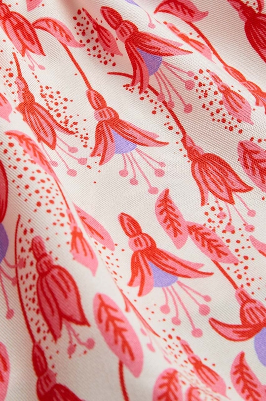 Detská košeľa Mini Rodini Fuchsia 2472010242 červená