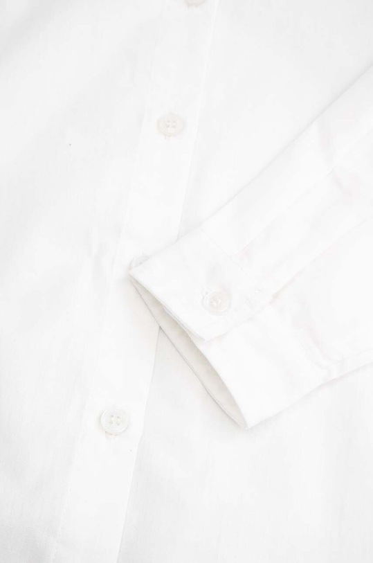 Детская хлопковая рубашка Coccodrillo белый WC4140101BSG