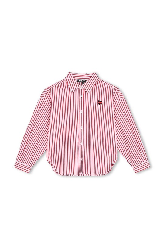 Dkny camasa de bumbac pentru copii D62071.156.162 rosu AW24