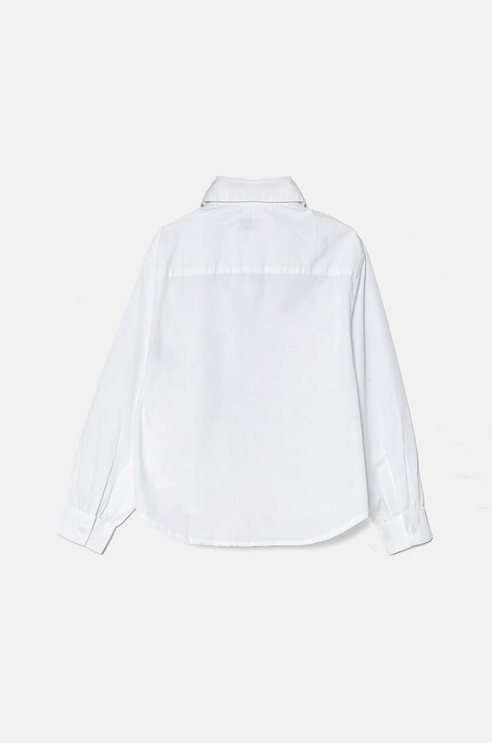 Детская хлопковая рубашка Calvin Klein Jeans IG0IG02658.9BYH. белый AW24