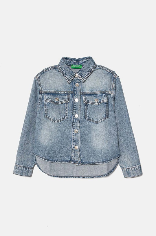 United Colors of Benetton gyerek farmerdzseki pamut kék 59K4CQ03B.G.Seasonal