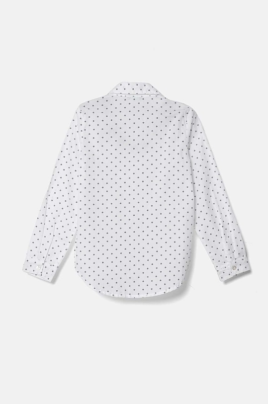 United Colors of Benetton camasa de bumbac pentru copii 5X9ZCQ03A.G.Seasonal alb AW24
