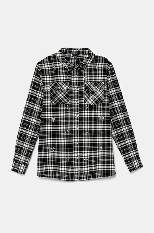 Дитяча сорочка Guess візерунок чорний J4BH01.WFT50.9BYH