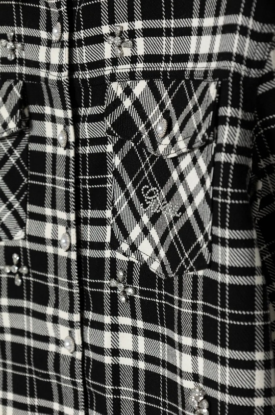 Девочка Детская рубашка Guess J4BH01.WFT50.9BYH чёрный