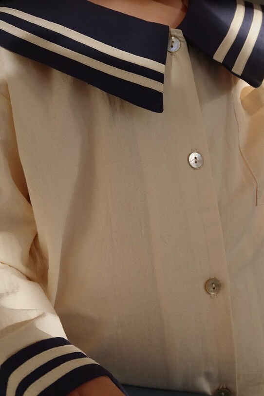 Konges Sløjd koszula bawełniana dziecięca SAILOR SHIRT GOTS KS102095