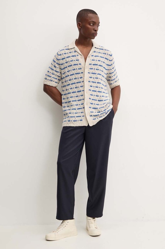 Samsoe Samsoe koszula SARAVI M24200021 szary AW24