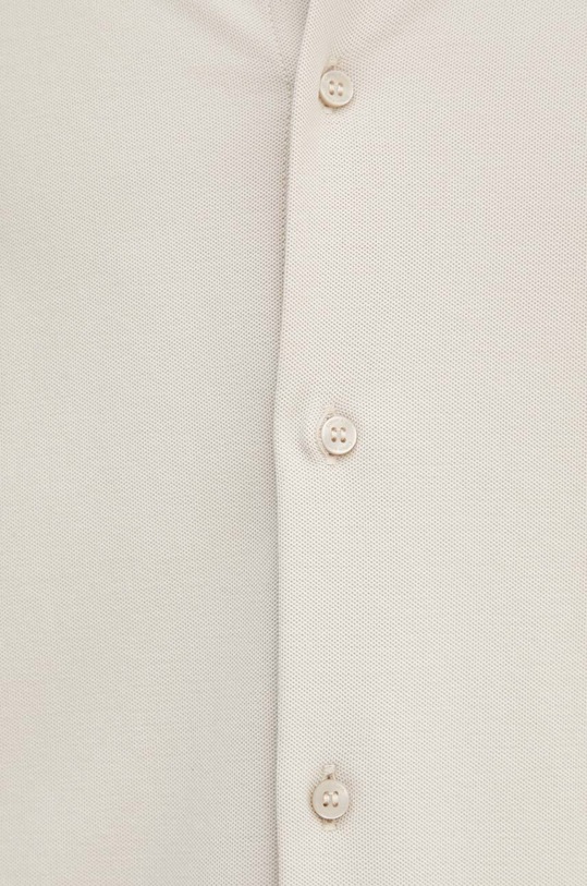 Бавовняна сорочка Calvin Klein K10K113311 бежевий AW24