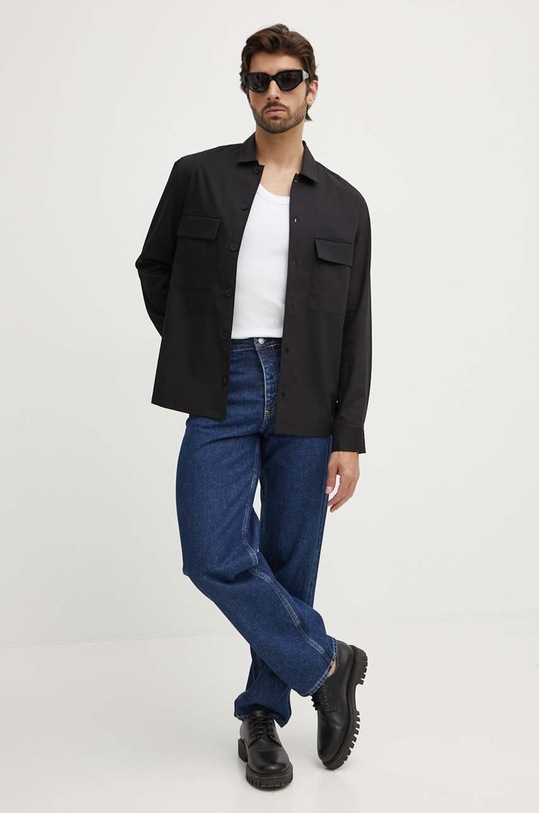 Дрехи Риза Calvin Klein K10K112988 черен