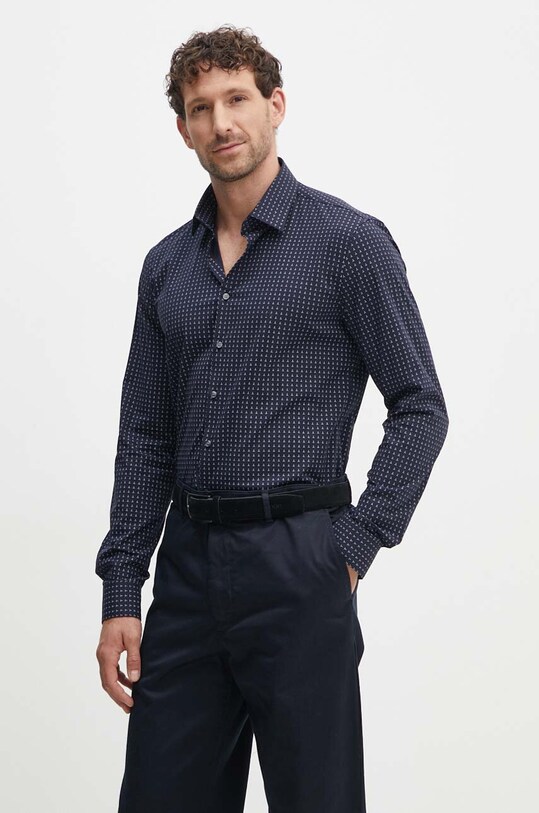 Сорочка Calvin Klein довгий темно-синій K10K113163