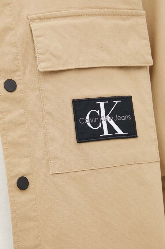 Košile Calvin Klein Jeans J30J325618 béžová