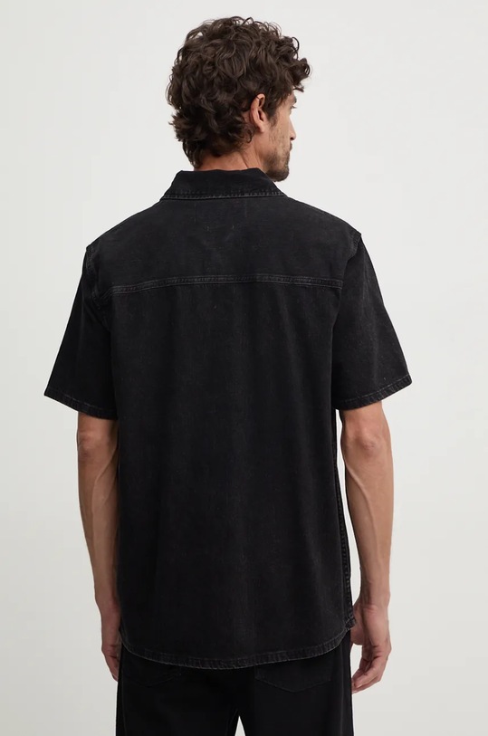 Îmbrăcăminte Calvin Klein Jeans camasa jeans J30J325773 negru