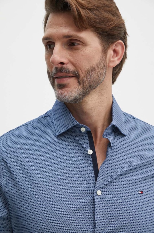 Košile Tommy Hilfiger MW0MW35798 modrá