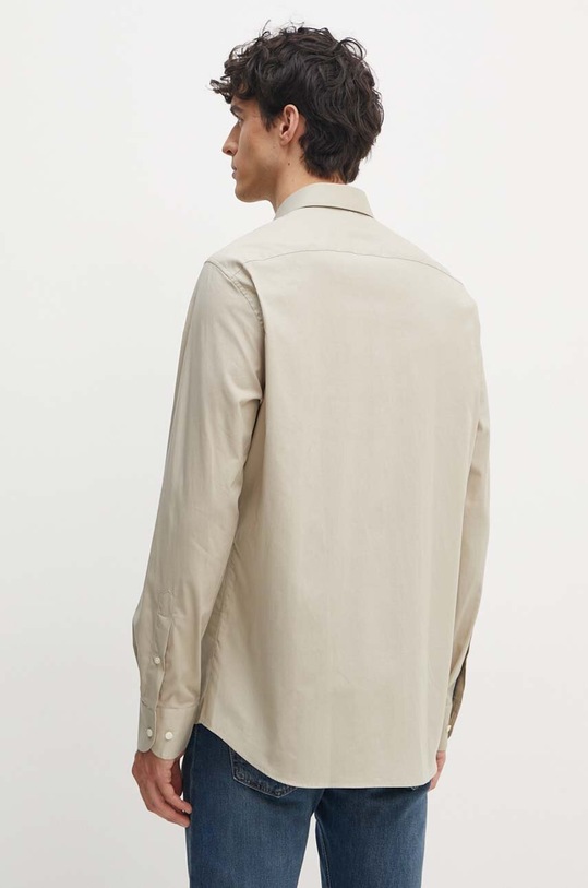 Odzież Tommy Hilfiger koszula bawełniana MW0MW35810 beżowy