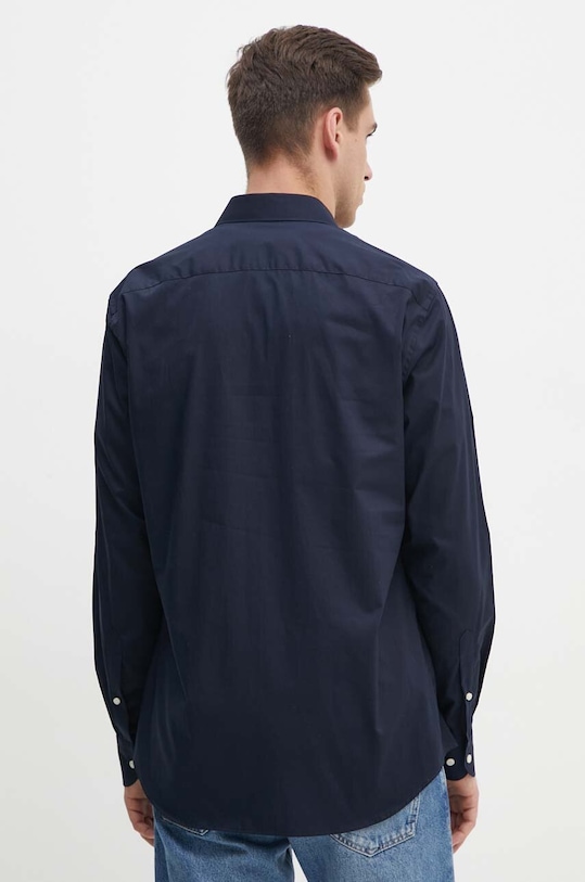 Tommy Hilfiger koszula bawełniana granatowy MW0MW35810
