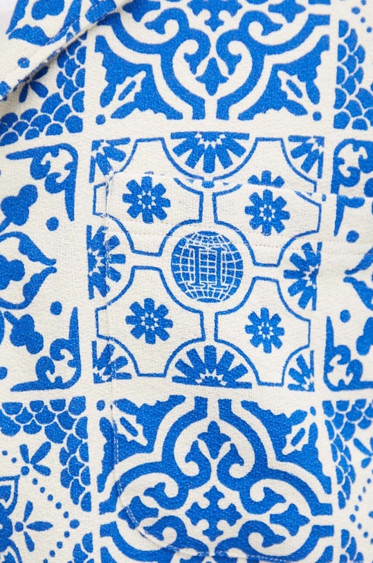 Les Deux camasa din bumbac LDM401088 albastru