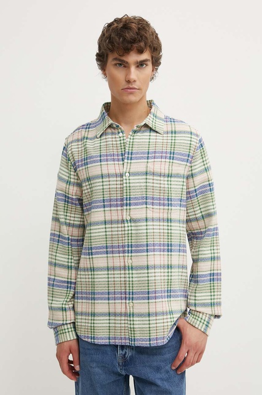 Pamučna košulja Les Deux šarena LDM410181