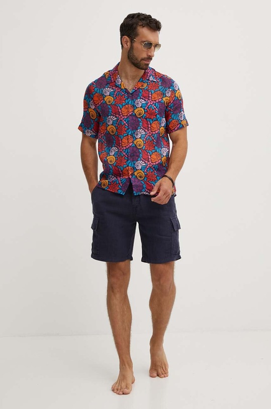 Vilebrequin camasa CHARLI HARAU827 multicolor AW24