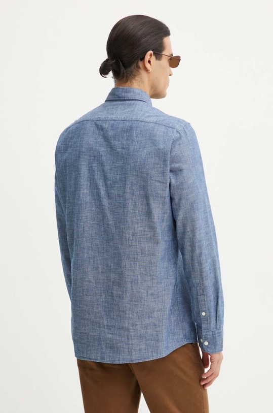 Bavlněná košile Marc O'Polo modrá M26720442256