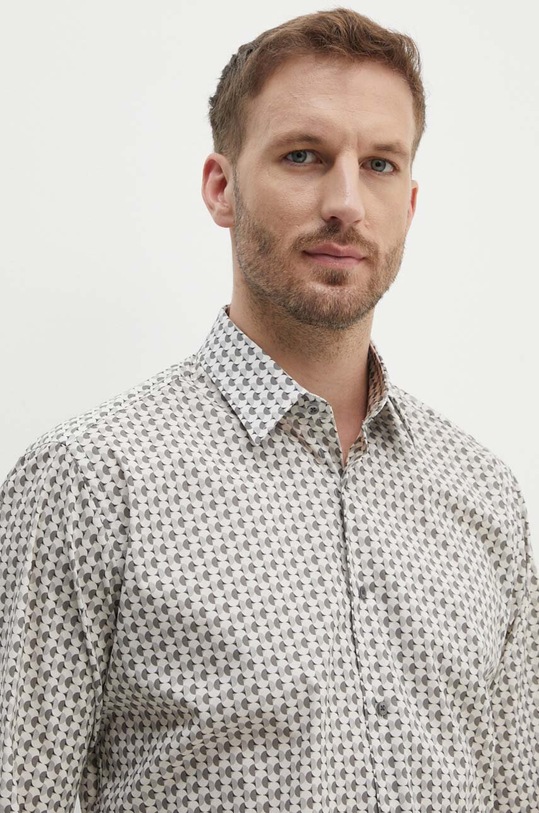 Košile Karl Lagerfeld regular šedá 543612.605000